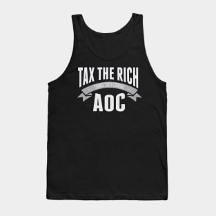 Tax the rich - AOC Tank Top